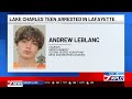 Lake Charles kidnapping, armed robbery suspect arrested in Lafayette Parish standoff