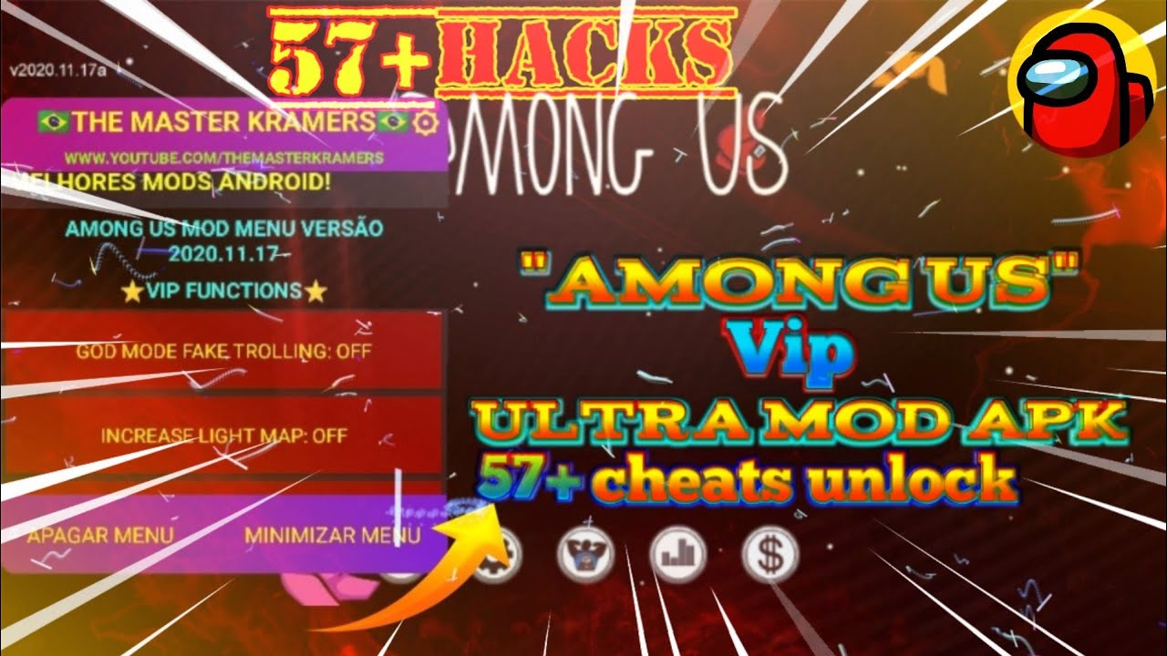 Among us 2020.11.17 vip mod apk 57+ hack unlock No1