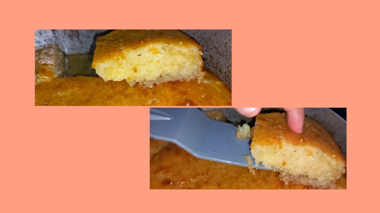 كيكه الزبادي المسقيه بالشربات  من ألذ واجمل الكيكات الطريه😋😍