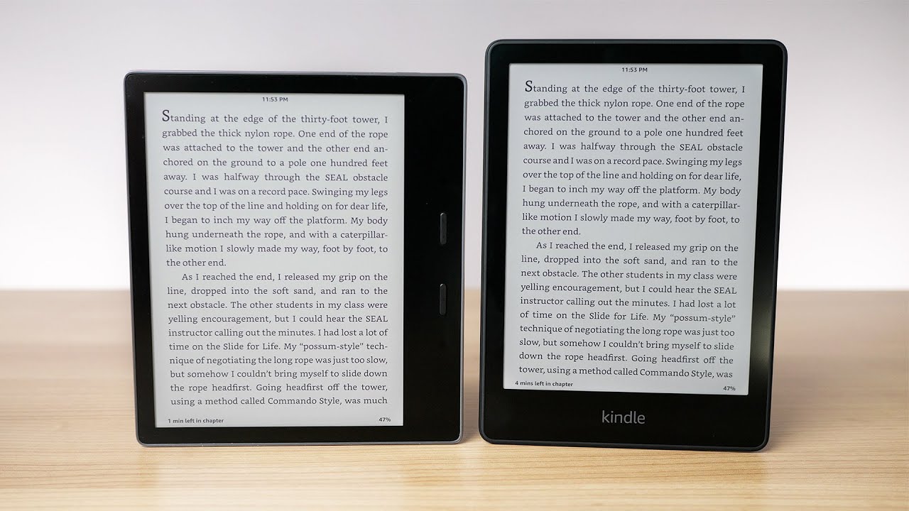 Kindle vs Kindle: My Thoughts on the Paperwhite and Oasis — Read