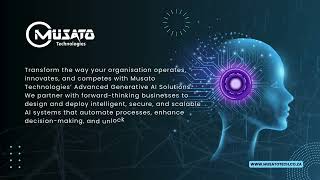 Advanced Generative AI Solutions by Musato Technologies