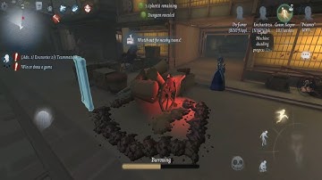 #1 Grave Keeper Pro Player Gameplay | Eversleeping Town | 5 Cipher Machine Kite - Identity V