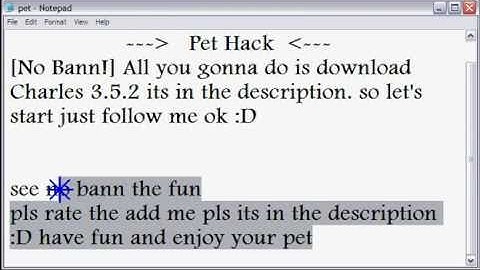 Ninja saga - Pet Hack 2011 - 100% works