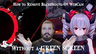 HOW TO REMOVE BACKGROUND FROM YOUR WEBCAM WITHOUT A GREENSCREEN (FAST & EASY)