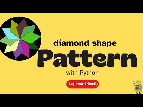 Beginner Python Turtle Project |Chakra Pattern  | Episode - 10