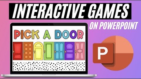 How to create an INTERACTIVE GAME in POWERPOINT