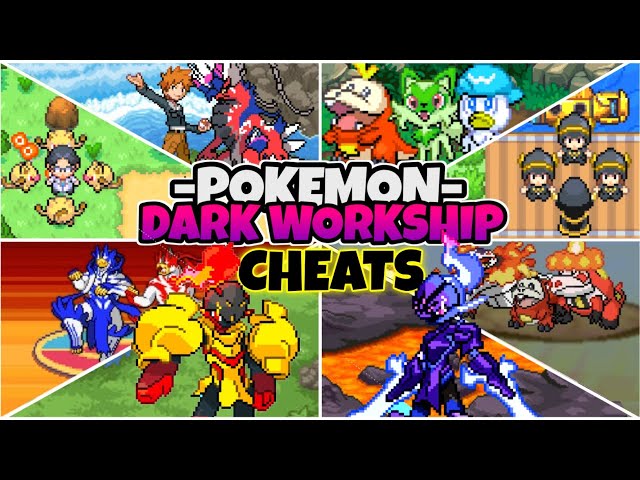 Pokemon Dark Workship Latest Cheats ⁉️ 