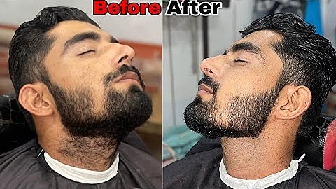 ASMR Beard Cutting & Trimming Sounds | Relaxing Shaving