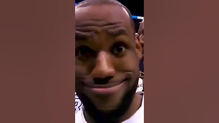 LeBron with this face again💀#shorts