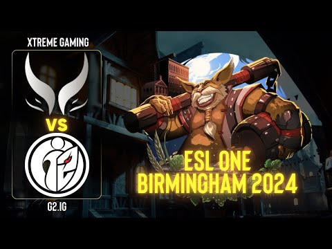 Видео: Xtreme Gaming проти G2.iG | Гра 1 | ESL One Birmingham 2024 - Playoffs