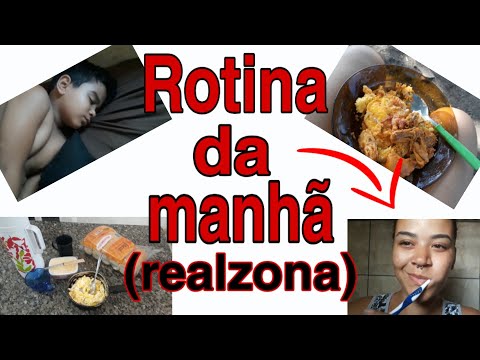 MINHA ROTINA DA MANHÃ!!