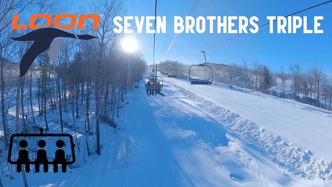 Loon Mountain - Seven Brothers Triple ( † ) - YouTube
