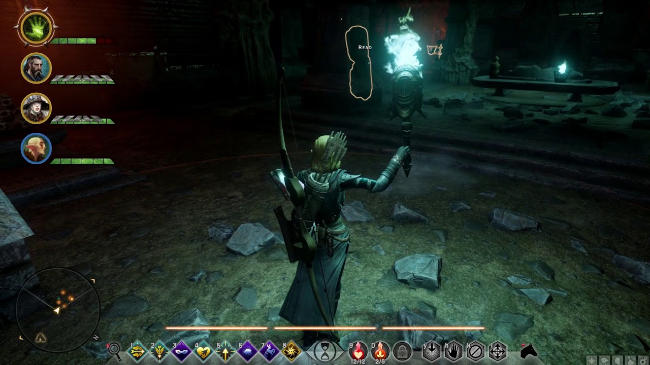 DA Inquisition Part 202 - Hissing Wastes: The Canyon Tomb Puzzle & Merchant - 60fps No Commentary