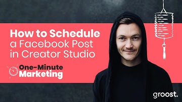 How to Schedule a Facebook Post in Creator Studio