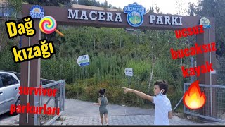 Eren ve Derin #Eskihisar macera parkında  çok eğlenceli bir gün geçirdi. #macera #eğlence #funnykids