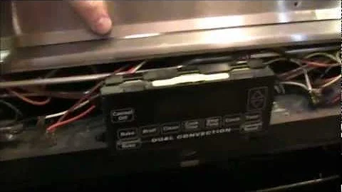 Jenn Air Oven Remove Front Panel