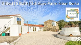 €460,000 Large 5 Bedroom Farm near Serta, Central Portugal Home For Sale