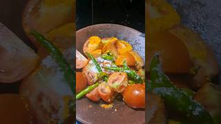 Tomato chutney for dosa easychutneyrecipes easy chutney tomatopachadi viralvideo shortvideo