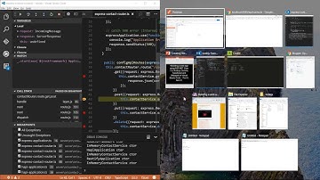 Building a web app using ASP.NET Core 1.0, Node, Aurelia, TypeScript, Webpack in VSCode–Part6,Sec2