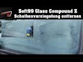 Scheibenversiegelung entfernen - Soft99 Glass Compound Z - Glaco Ultra Glaco RollON Blave entfernen