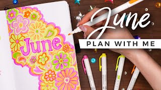 PLAN WITH ME | June 2021 Bullet Journal Setup