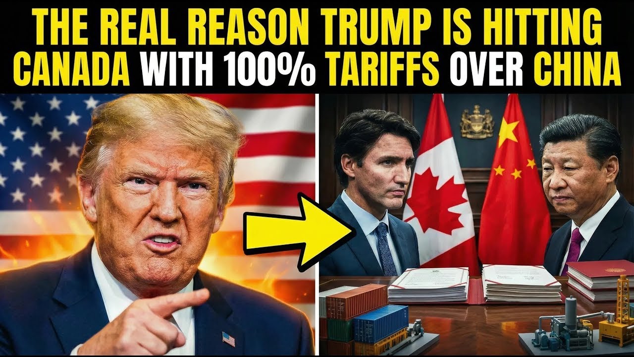 The Real Reason Trump Is Hitting Canada With 100% Tariffs Over China | and it's not what you think