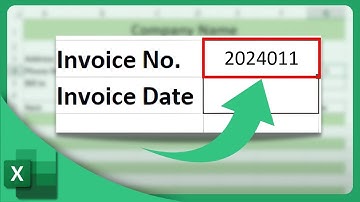 How to Generate Invoice Numbers Automatically in Excel | Microsoft Excel Tutorial (2025)
