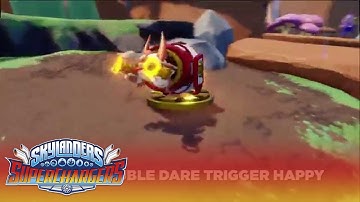 Action Clips: Double Dare Trigger Happy l Skylanders Superchargers l Skylanders