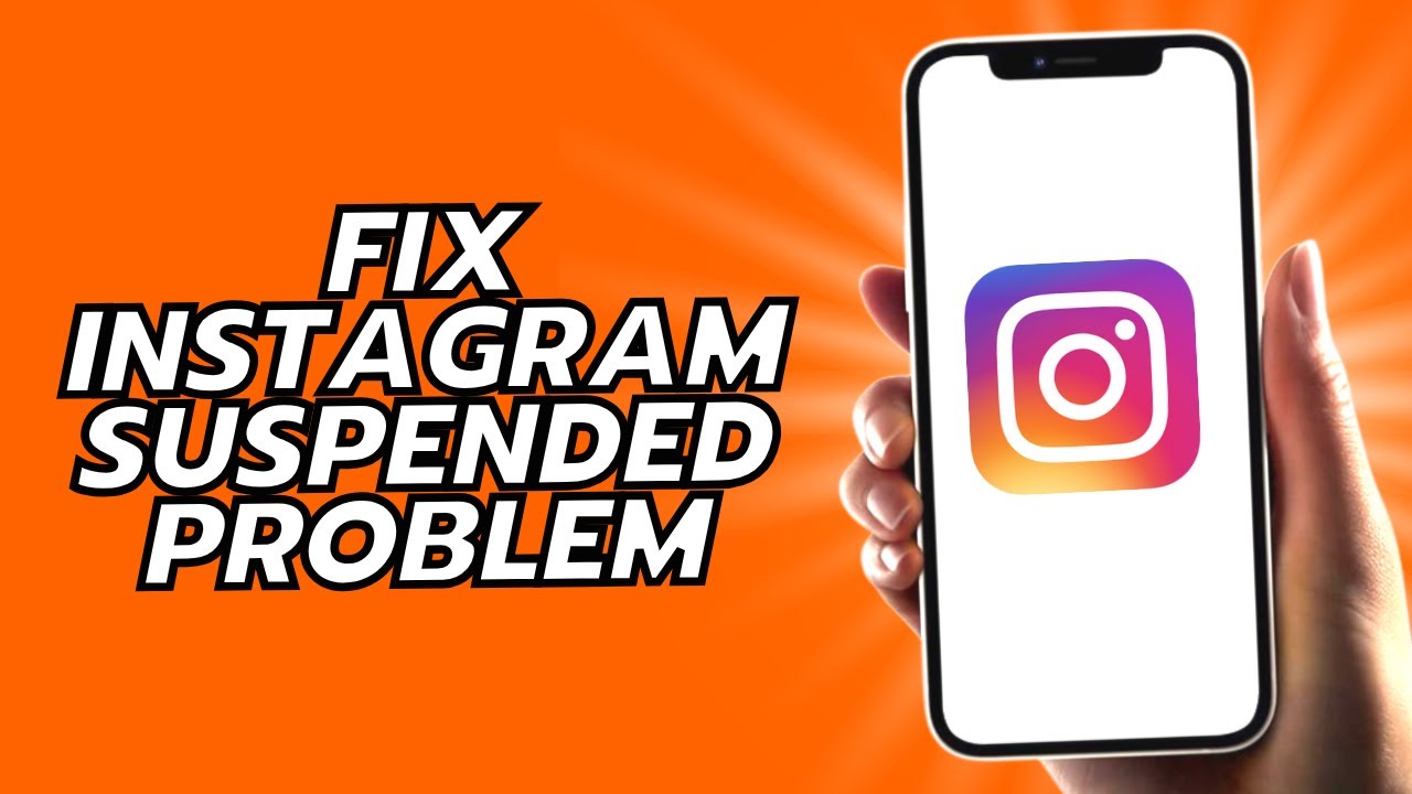 How To Fix Instagram Suspended Problem - YouTube