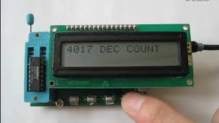 TES200 Integrated Circuit Tester IC Chip Tester 74 40 Series Can Judge Logic Gate Good Or Bad