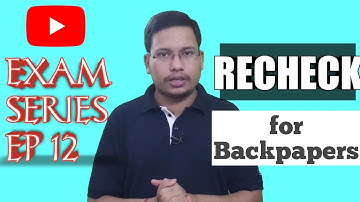 How to apply for rechecking in backpaper ? || Svnirtar, Utkala University || exam series ep 12