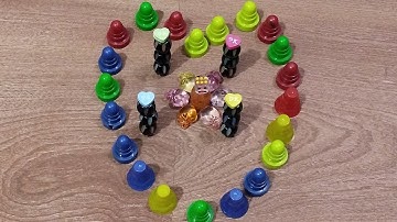 Oddly Domino Pearls And Stones Reverse video#Asmr #Satisfying Mini Games