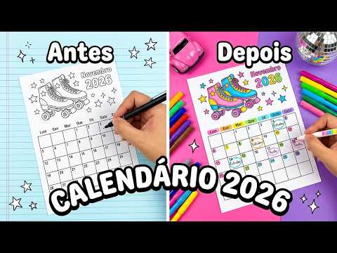 YOU NEED THIS COLORING CALENDAR IN 2026! 😍✨🌷