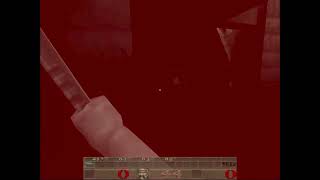 Taking down a shambler with an axe