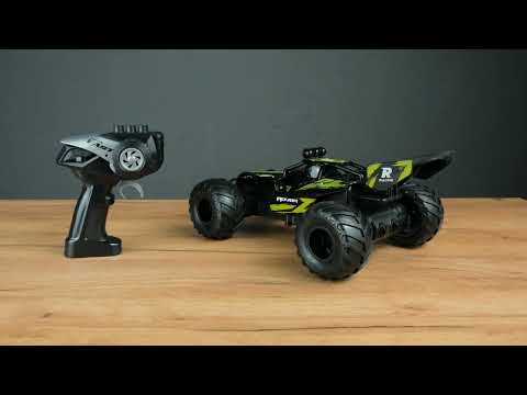 Машина на радіокеруванні Багі Амфібія Blade Чорно-зелений, видео 1