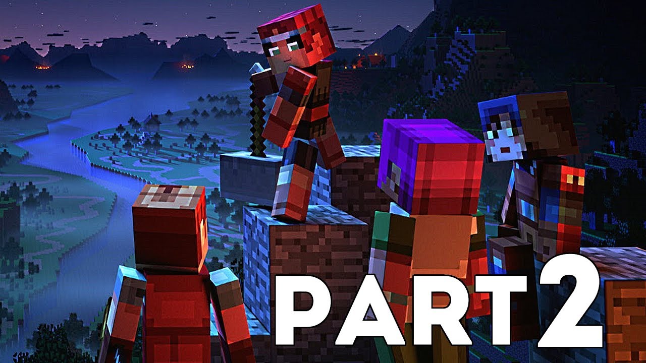 Minecraft Dungeons Gameplay Walkthrough Part 2- Pumpkin Pastures, Cacti ...