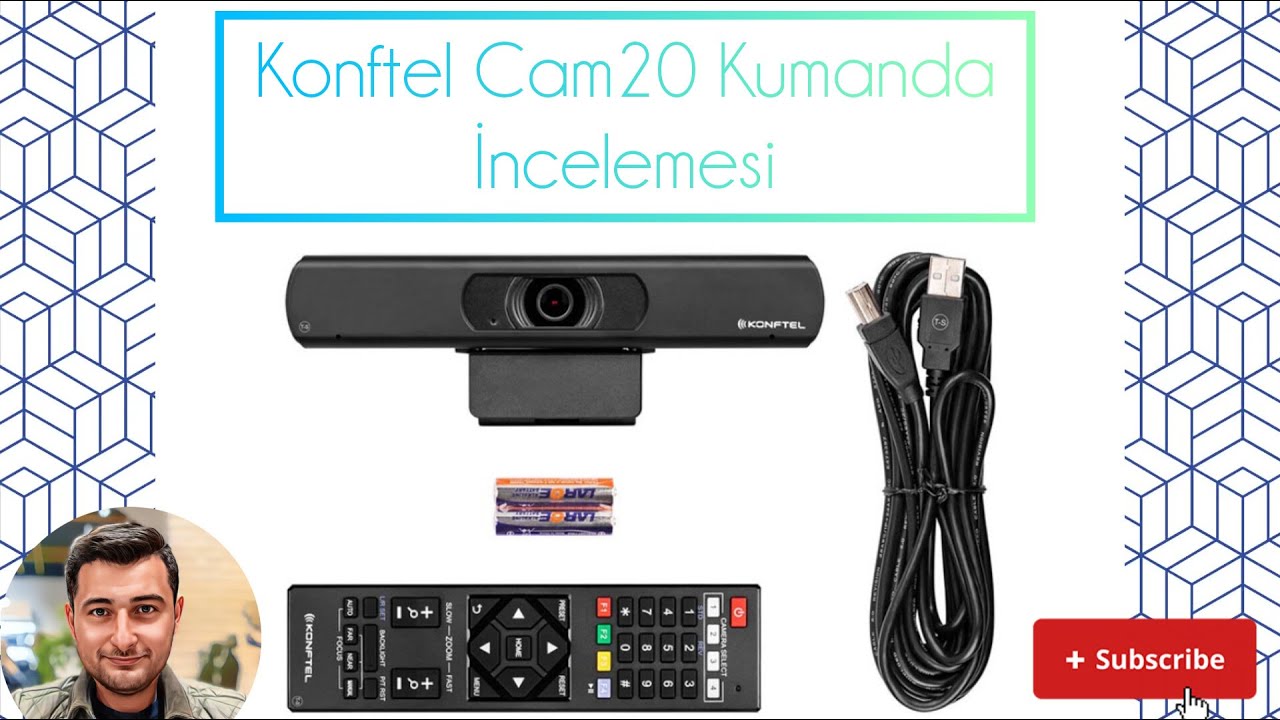 Konftel Cam20 Kumanda İncelemesi!!!