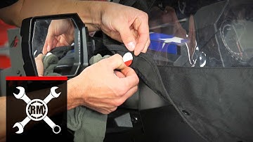 How To Install Tusk Zipperless Upper Doors on a Polaris RZR XP 4 1000