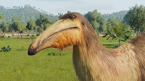 Day 55 of adding a Deinocheirus to this park until they