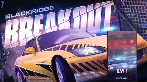 NFS No Limits - Blackridge Breakout - Day #1 #nfsnolimits #nfs #needforspeed #blackridgebreakout