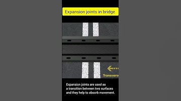 Expansion joints in bridges!! Civil Engineering #shorts