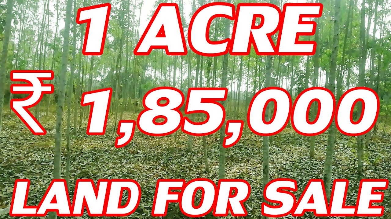 1 ACRE LAND FOR SALE COST PER ACRE IS ₹ 1,85,000 / VERY LOW COST