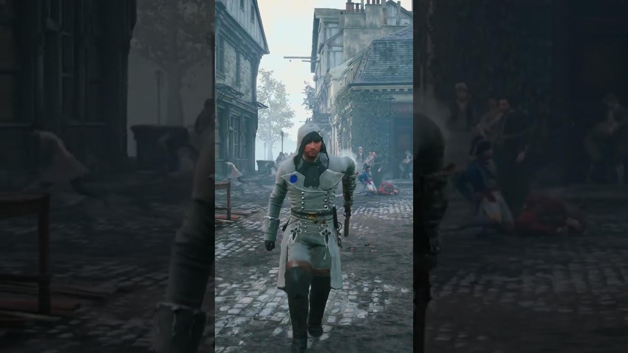 AC Unity Stealth Kill with Pistol!!!😱😱😱
