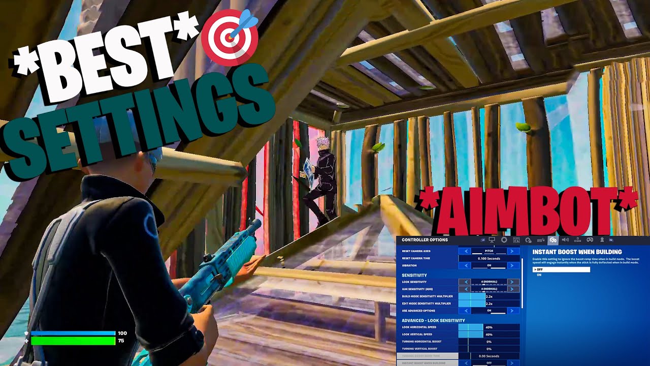 CONTROLLER SOFTAIM+ Best *AIMBOT*Controller Settings Chapter 4 Season 4 ...