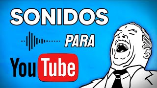 PACK de SONIDOS GRACIOSOS | +100 EFECTOS de SONIDO para VIDEOS
