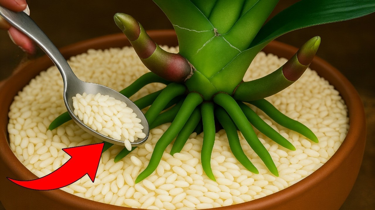 🌸Просто посыпьте им поверхность! Ваши орхидеи будут цвести круглый год!