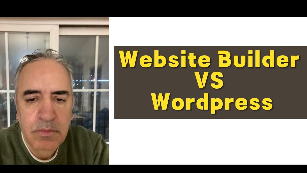 Website Builder vs Wordpress: which is better for new users? - YouTube