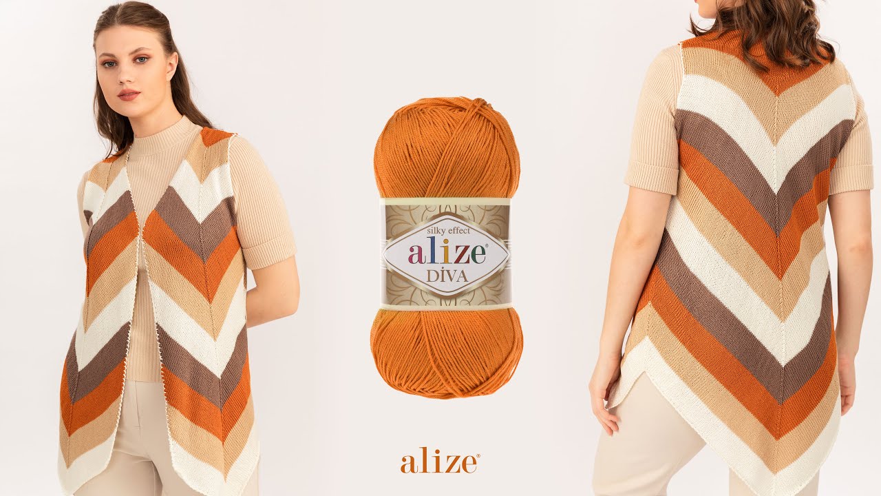 Сезонный жилет Alize Diva