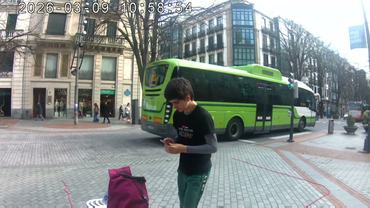 HACIENDO MALABARES en GRAN VÍA de BILBAO