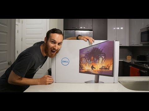 Dell S2719DGF QHD Gaming Monitor unboxing & first impressions